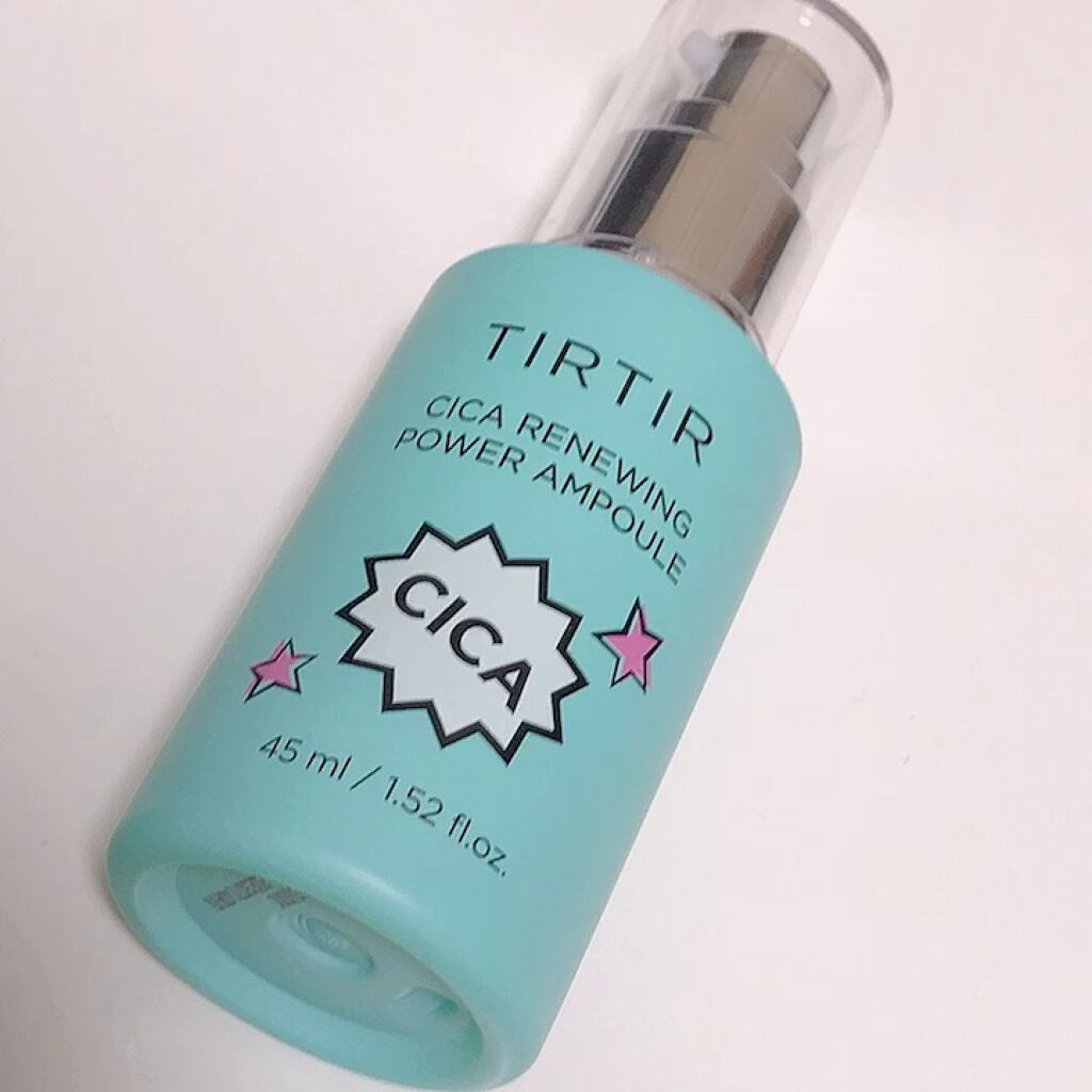 TIRTIR(ティルティル) シカ リニューイング パワー アンプルのクチコミ「2本目突入💟

ドンキで500円くらい？もうちょっとしたかな？在庫処分みたいな感じでお安くなっ.....」（1枚目）