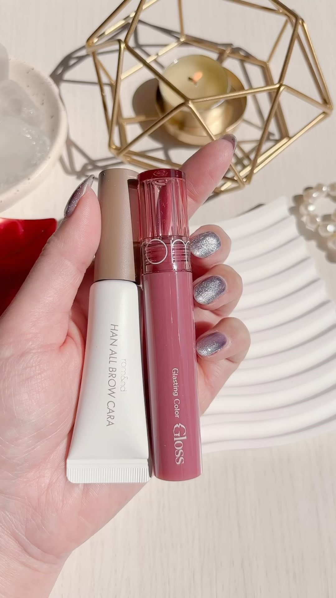 ハンオールブロウカラ/rom&nd/眉マスカラを使ったクチコミ（1枚目）