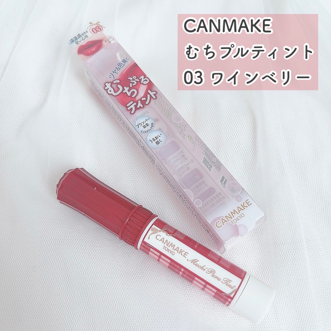 むちぷるティント/キャンメイク/リップティントの動画クチコミ2つ目