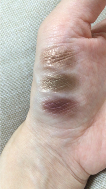 UR GLAM　AIRY EYE COLOR/U R GLAM/ジェル・クリームアイシャドウを使ったクチコミ（2枚目）