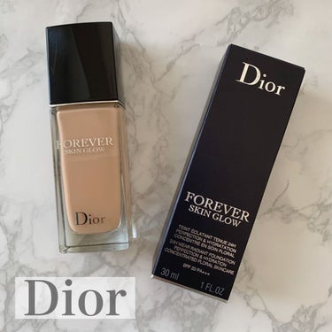 ディオールスキン フォーエヴァー フルイド グロウ/Dior/リキッドファンデーションを使ったクチコミ（1枚目）