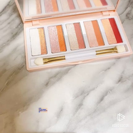 スターライトファントム 10色アイシャドウパレット/HEXZE(ヘックスゼ)/アイシャドウパレットを使ったクチコミ(3枚目)