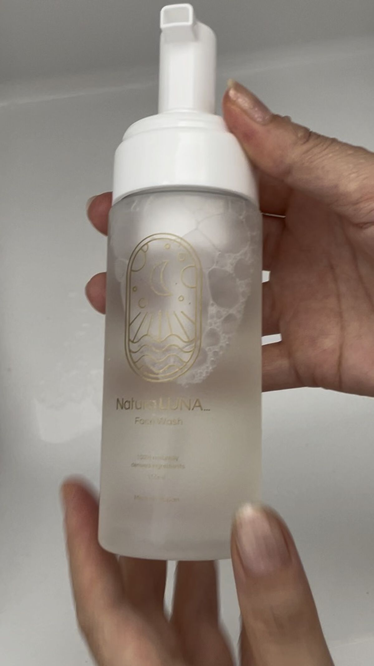 フェイスウォッシュ/NaturaLUNA.../泡洗顔の動画クチコミ1つ目