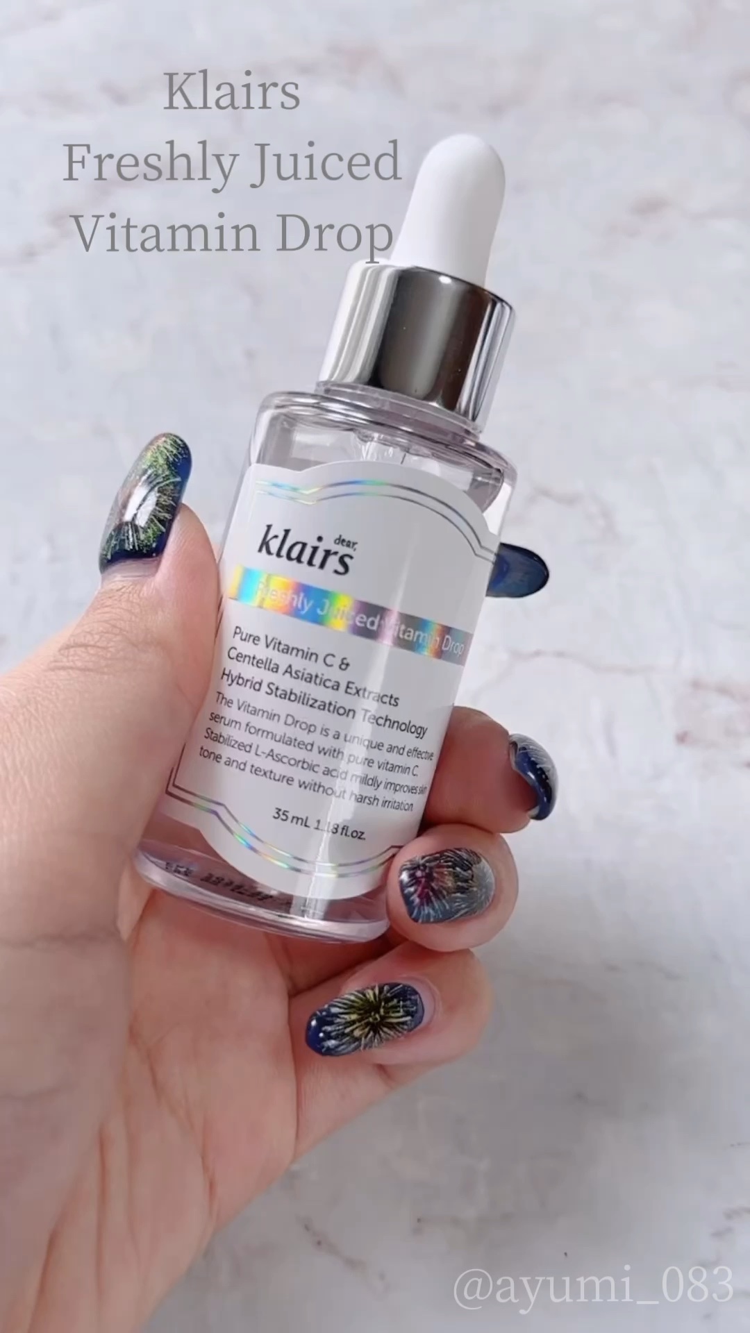 フレッシュリージュースドビタミンドロップ(35ml)/Klairs/美容液の人気ショート動画