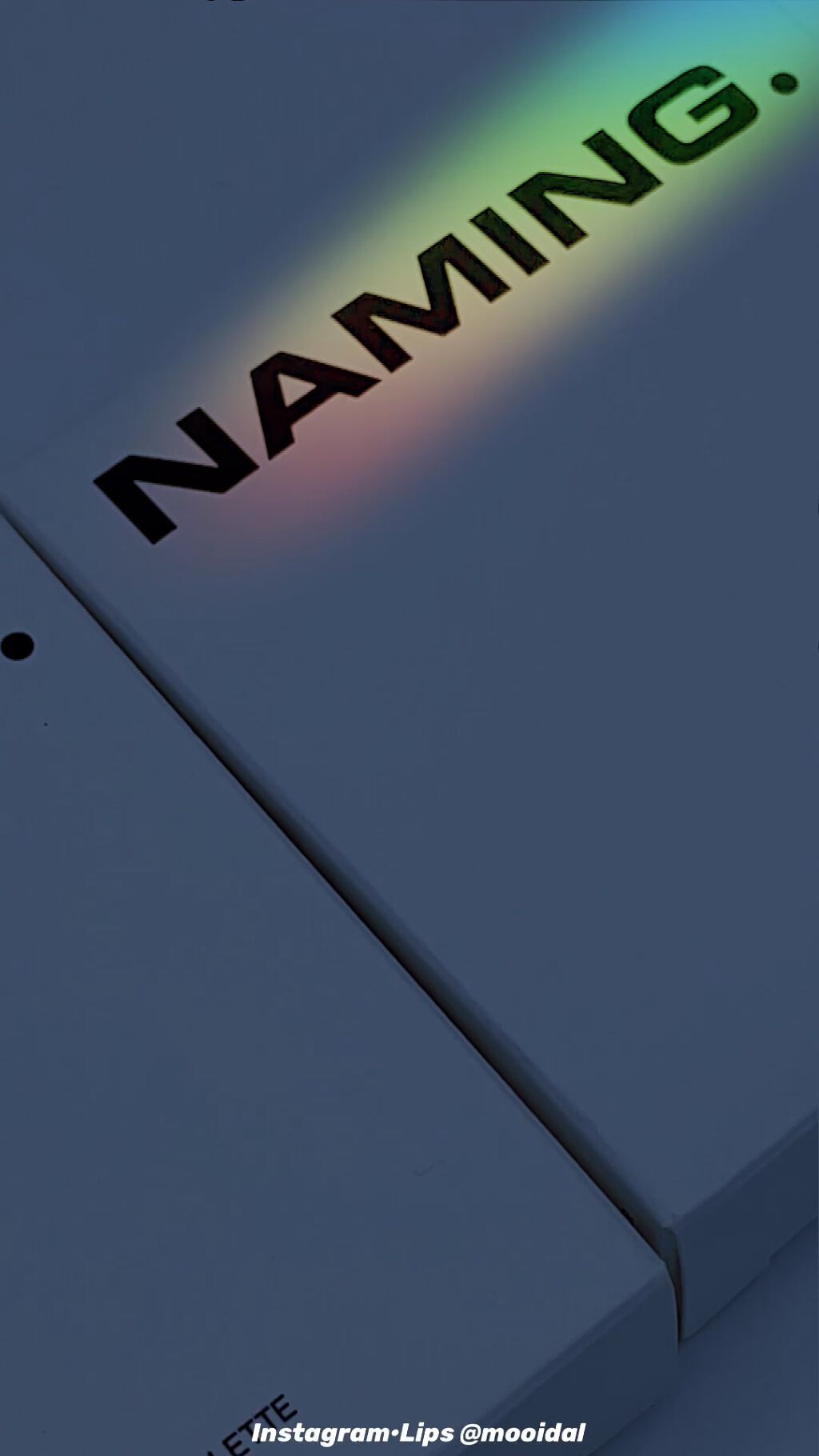 COLORFUL EYE PALETTE/NAMING./アイシャドウパレットを使ったクチコミ（1枚目）