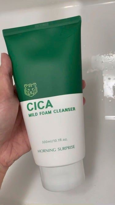 CICA MILD FOAM CLEANSER/MORNING SURPRISE/洗顔フォームの動画クチコミ1つ目