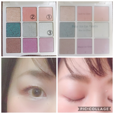 Polar Ice Eye Palette/シャンテカイユ/パウダーアイシャドウを使ったクチコミ（4枚目）