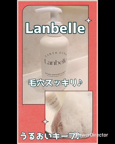 ナチュラルディープポアクレンザー/LANBELLE/その他洗顔料を使ったクチコミ（1枚目）