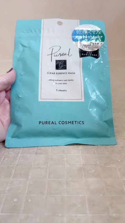 クリアエッセンスマスク/ピュレア/シートマスク・パックの人気ショート動画