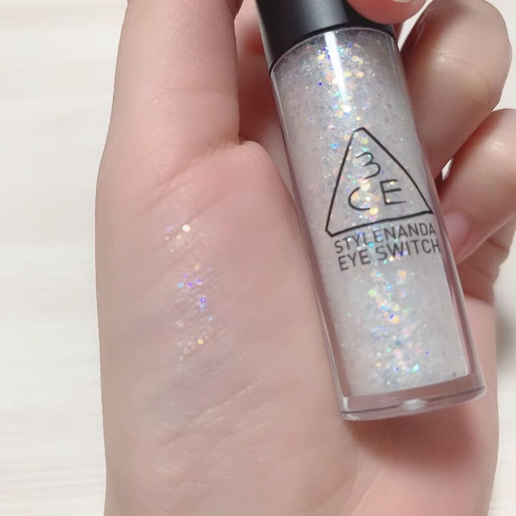 3CE アイスイッチ/3CE/グリッターを使ったクチコミ（3枚目）