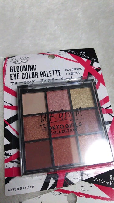 UR GLAM　BLOOMING EYE COLOR PALETTE/U R GLAM/アイシャドウパレットを使ったクチコミ（1枚目）