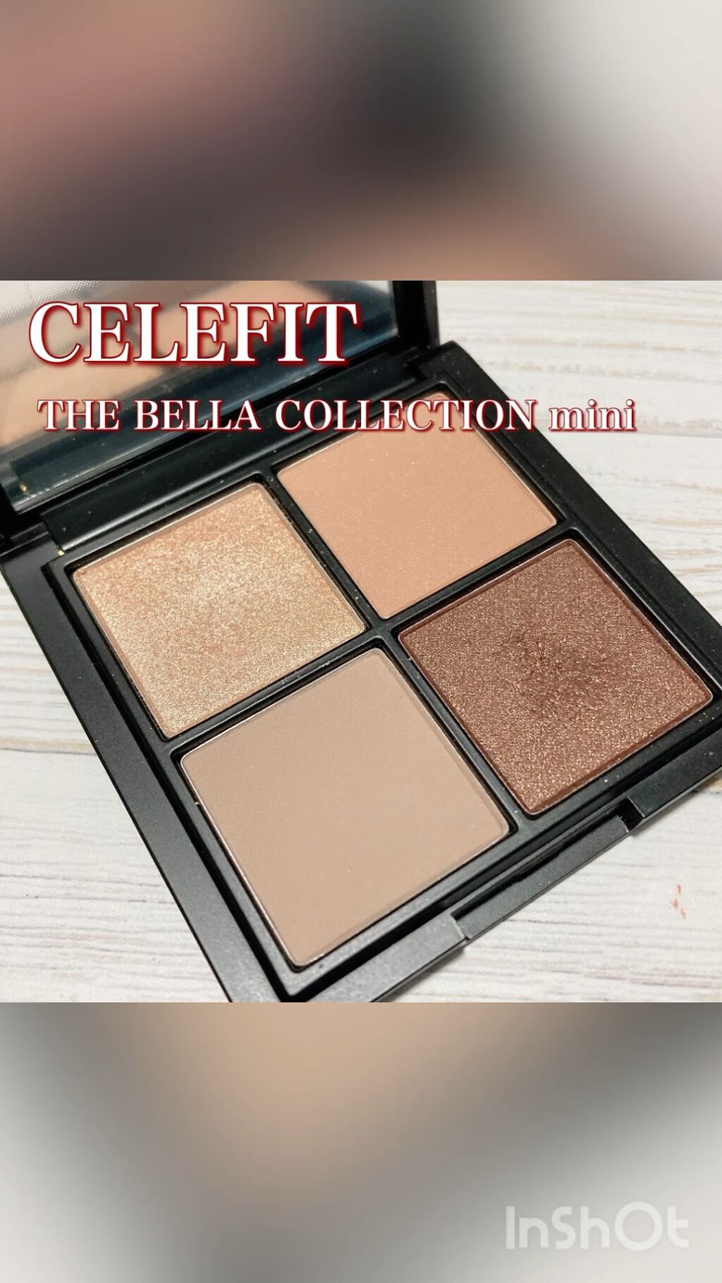 THE BELLA COLLECTION mini/CELEFIT/アイシャドウパレットを使ったクチコミ（1枚目）