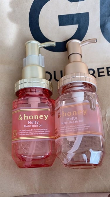 &honey Melty モイストリッチヘアオイル3.0/&honey/ヘアオイルを使ったクチコミ（3枚目）