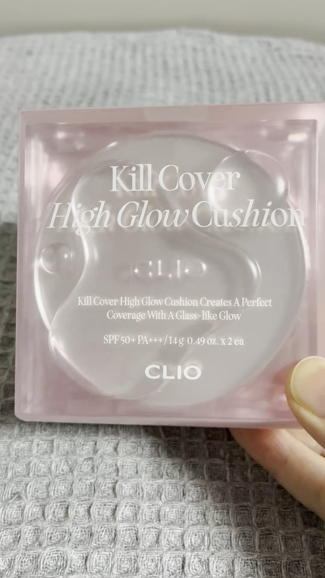 キル カバー ハイ グロウ クッション/CLIO/クッションファンデーションを使ったクチコミ（1枚目）