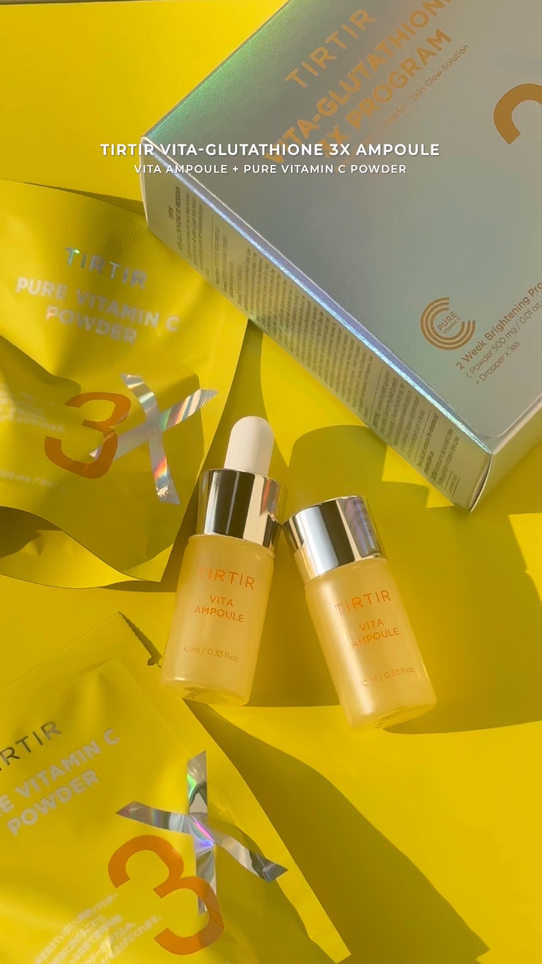 Vita-Glutathione 3X Program/TIRTIR(ティルティル)/美容液を使ったクチコミ（1枚目）