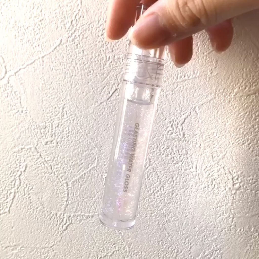 グラスティングウォーターグロス/rom&nd/リップグロスを使ったクチコミ（1枚目）