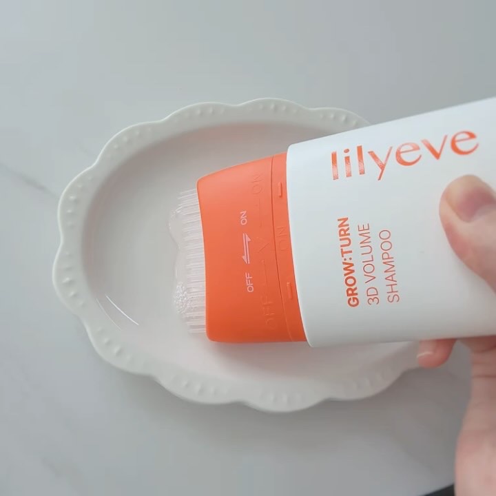 グローターン 3Dボリュームシャンプー/リリーイブ/市販シャンプーを使ったクチコミ（2枚目）