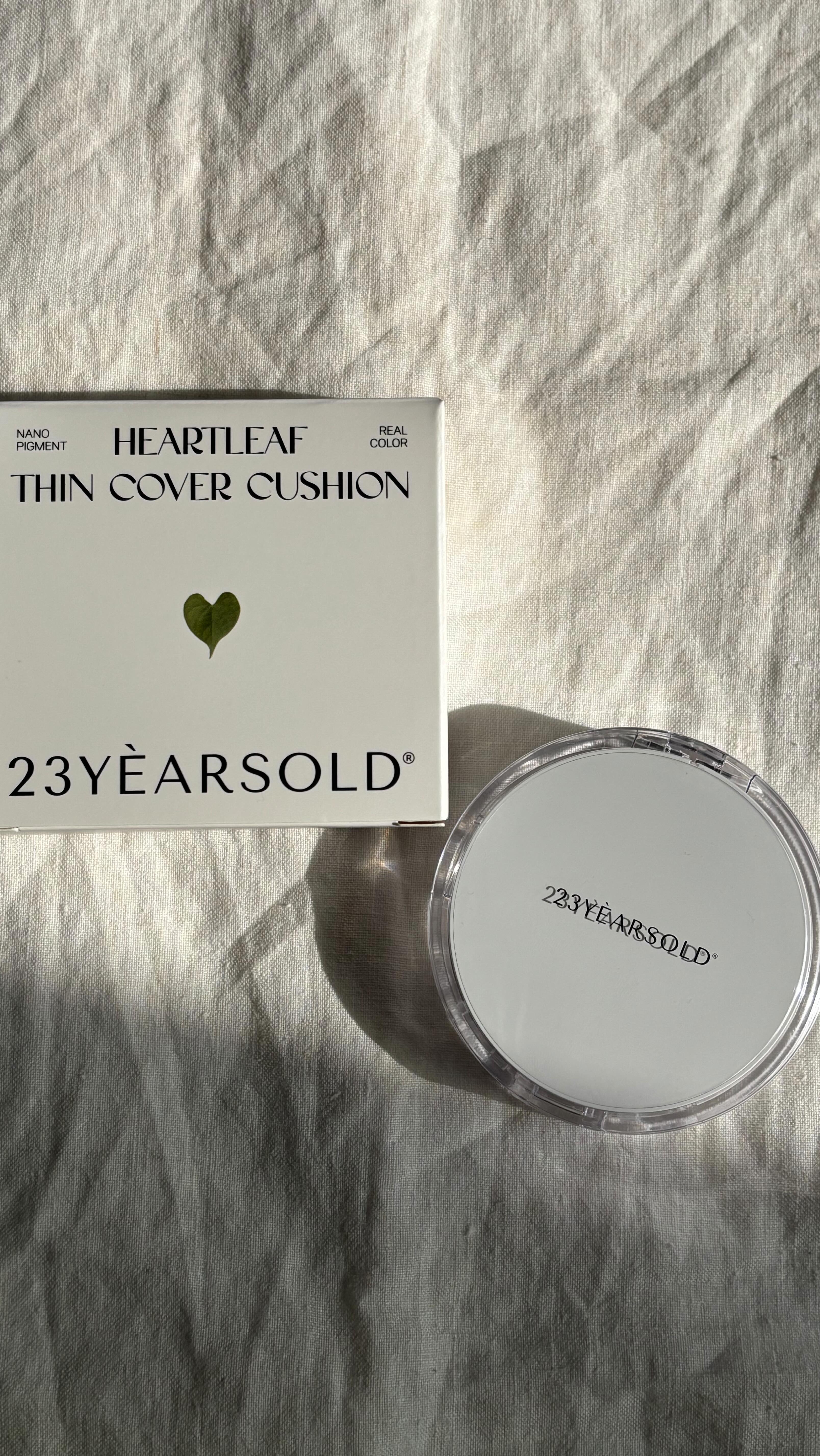 ハートリーフシーンカバークッション/23years old/クッションファンデーションを使ったクチコミ（1枚目）