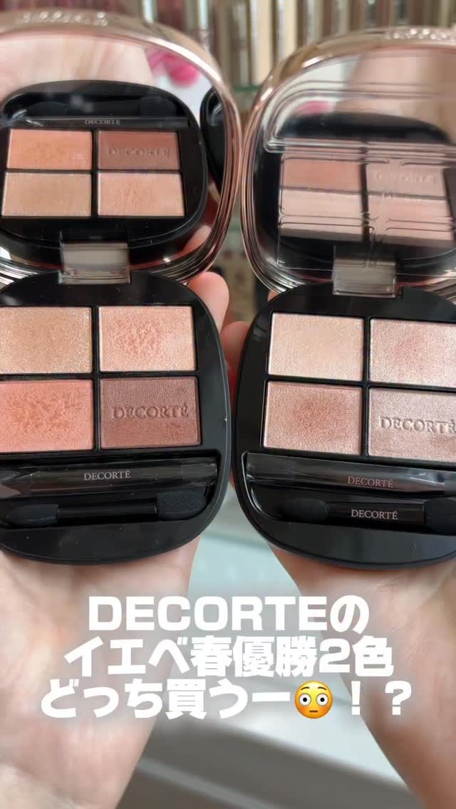 スキンシャドウ デザイニング パレット/DECORTÉ/アイシャドウパレットを使ったクチコミ（1枚目）
