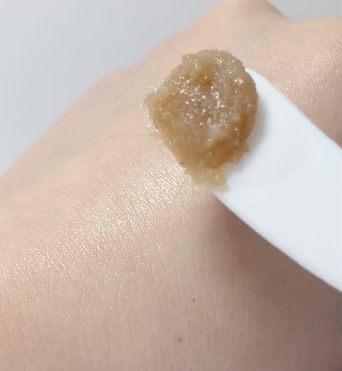 ハトムギスクラブウォッシュオフパック/ニプニプ/スクラブ・ゴマージュを使ったクチコミ（2枚目）