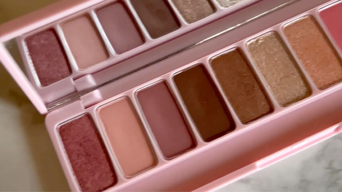 プレイカラー アイシャドウ/ETUDE/アイシャドウパレットを使ったクチコミ（2枚目）