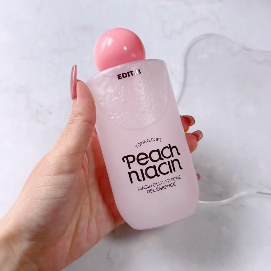 ピーチ ナイアシンアミド GLT ジェルエッセンス/EDIT.B/美容液を使ったクチコミ（3枚目）