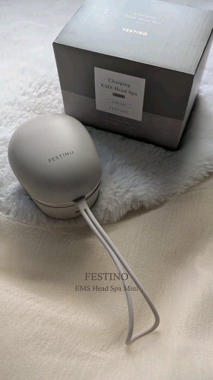 充電式EMSヘッドスパ ミニ/FESTINO/ヘッドマッサージャーの人気ショート動画
