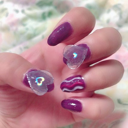 ジェルネイル(ライト対応)/セリア/ジェルネイルの人気ショート動画