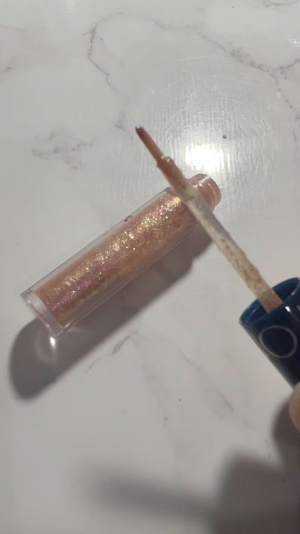 リキッド グリッター シャドウ/rom&nd/グリッターを使ったクチコミ(1枚目)