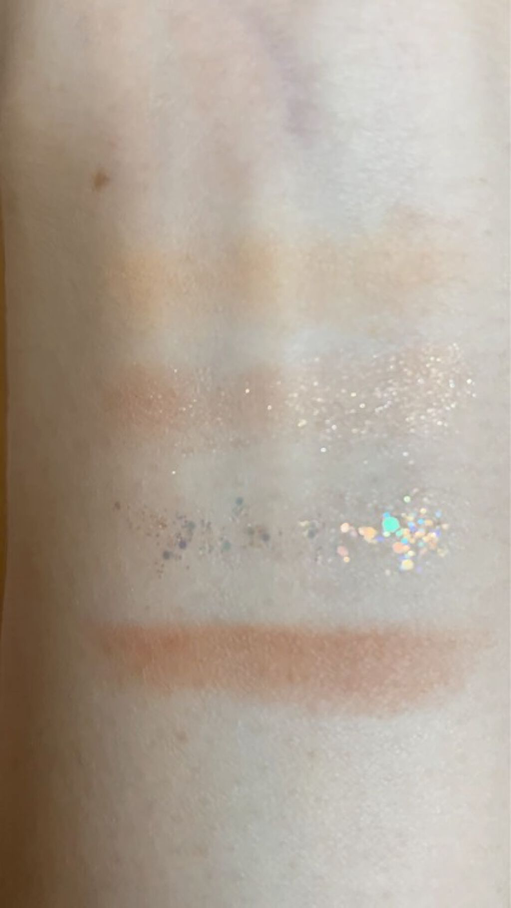 エアリー トゥインクル アイパレット 2021 Green Holidays Edition スターリーブラウン/innisfree/アイシャドウパレットを使ったクチコミ（3枚目）