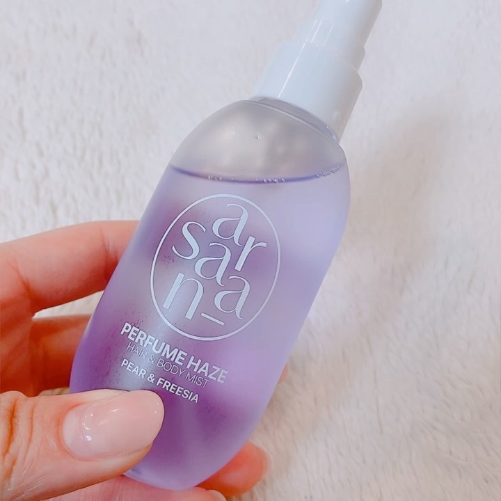 パフュームヘイズ ヘア&ボディミスト/SARANARA/ヘアミストの動画クチコミ3つ目
