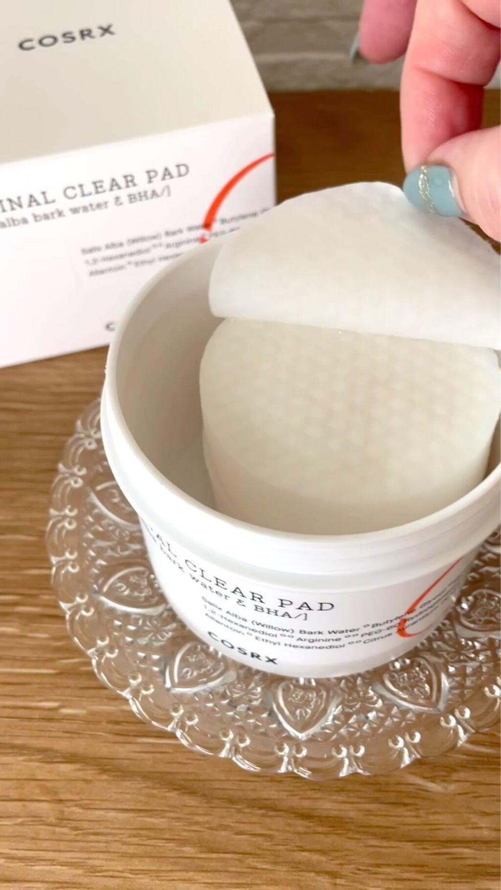 ワンステップオリジナルクリアパッド/COSRX/トナーパッドを使ったクチコミ（2枚目）