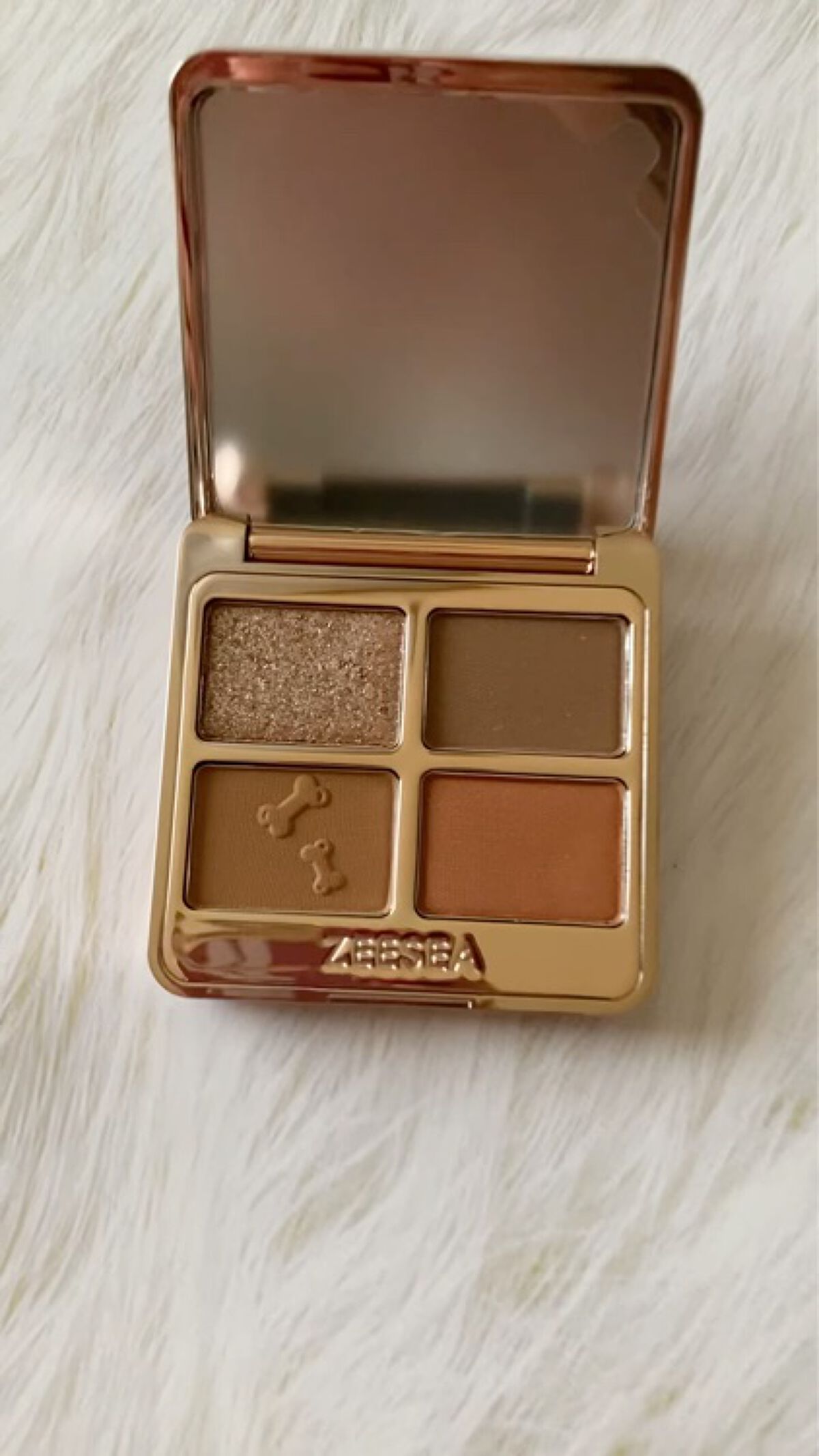 アニマルアイシャドウ(4シェード)/ZEESEA/アイシャドウパレットを使ったクチコミ（3枚目）