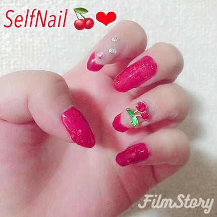 ジェルネイル(ライト対応)/セリア/ジェルネイルの人気ショート動画