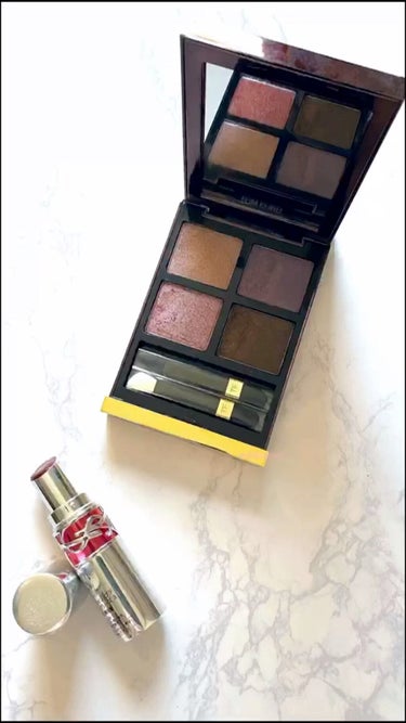 ルージュ ヴォリュプテ キャンディグレーズ  No.3 カカオ ノー バウンダリー/YVES SAINT LAURENT BEAUTE/口紅を使ったクチコミ（1枚目）