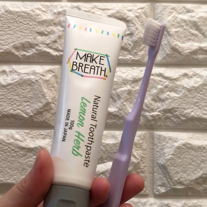 メイクブレス ハミガキ/MAKE BREATH/歯磨き粉の動画クチコミ5つ目