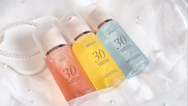 30秒クイックバブルマスク1+1セット/MENOKIN/シートマスク・パックの動画クチコミ1つ目