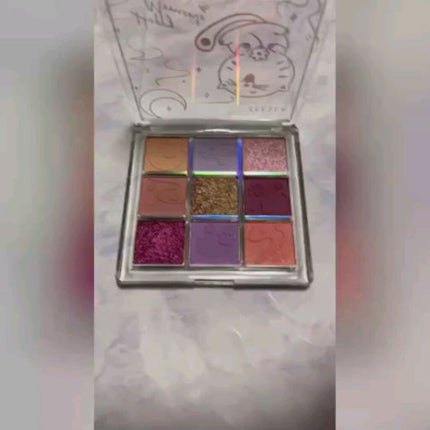 クォーツ 9色アイシャドウパレット(ドリームランドアイシャドウ)/ZEESEA/アイシャドウパレットの人気ショート動画