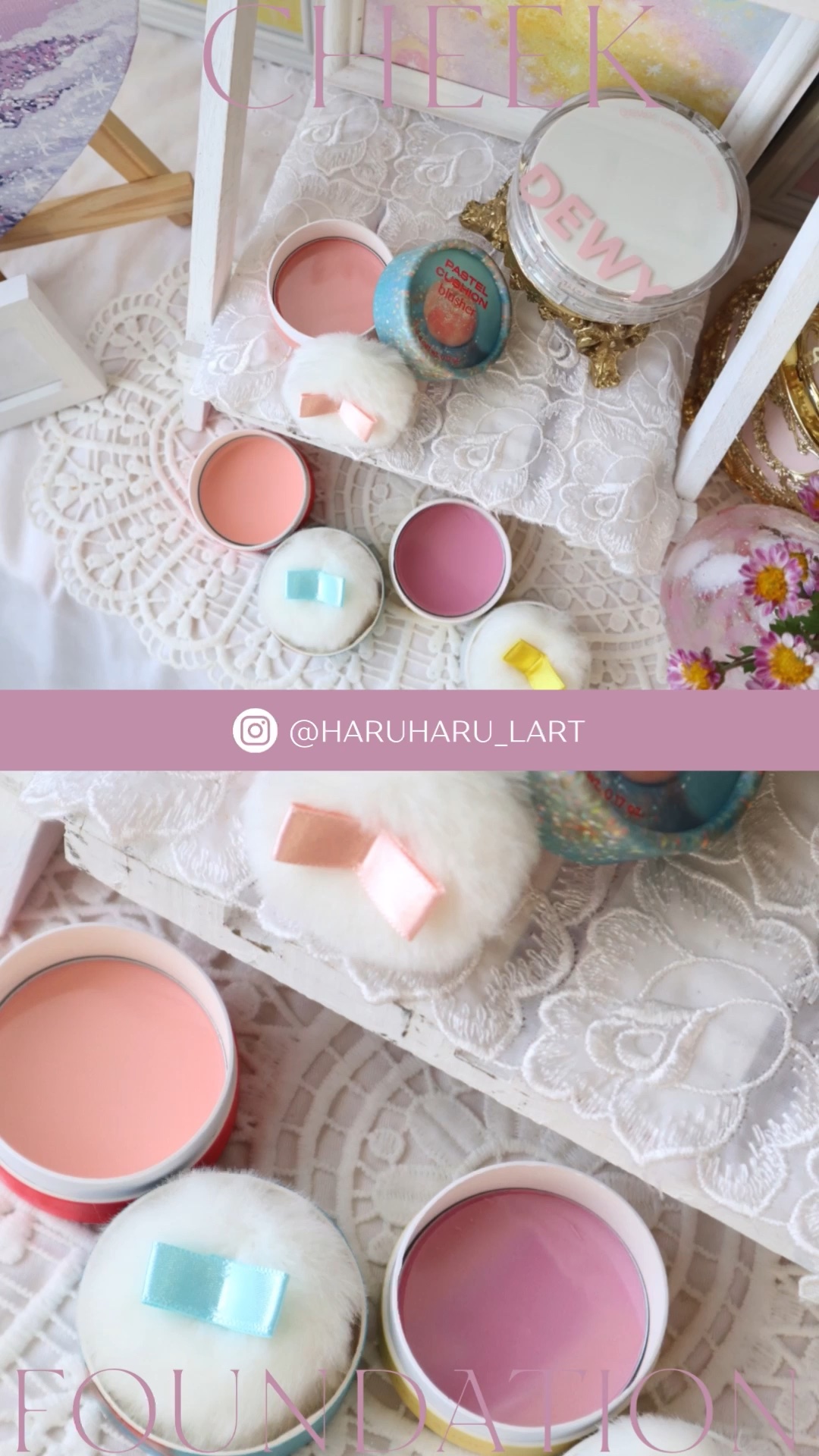 パステルクッションブラッシャー/THE FACE SHOP/パウダーチークの動画クチコミ3つ目