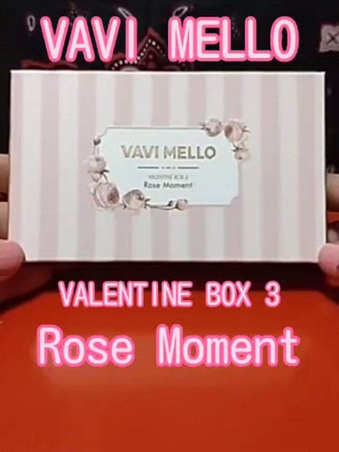バレンタインボックス3ローズモーメント/VAVI MELLO/パウダーアイシャドウの動画クチコミ5つ目
