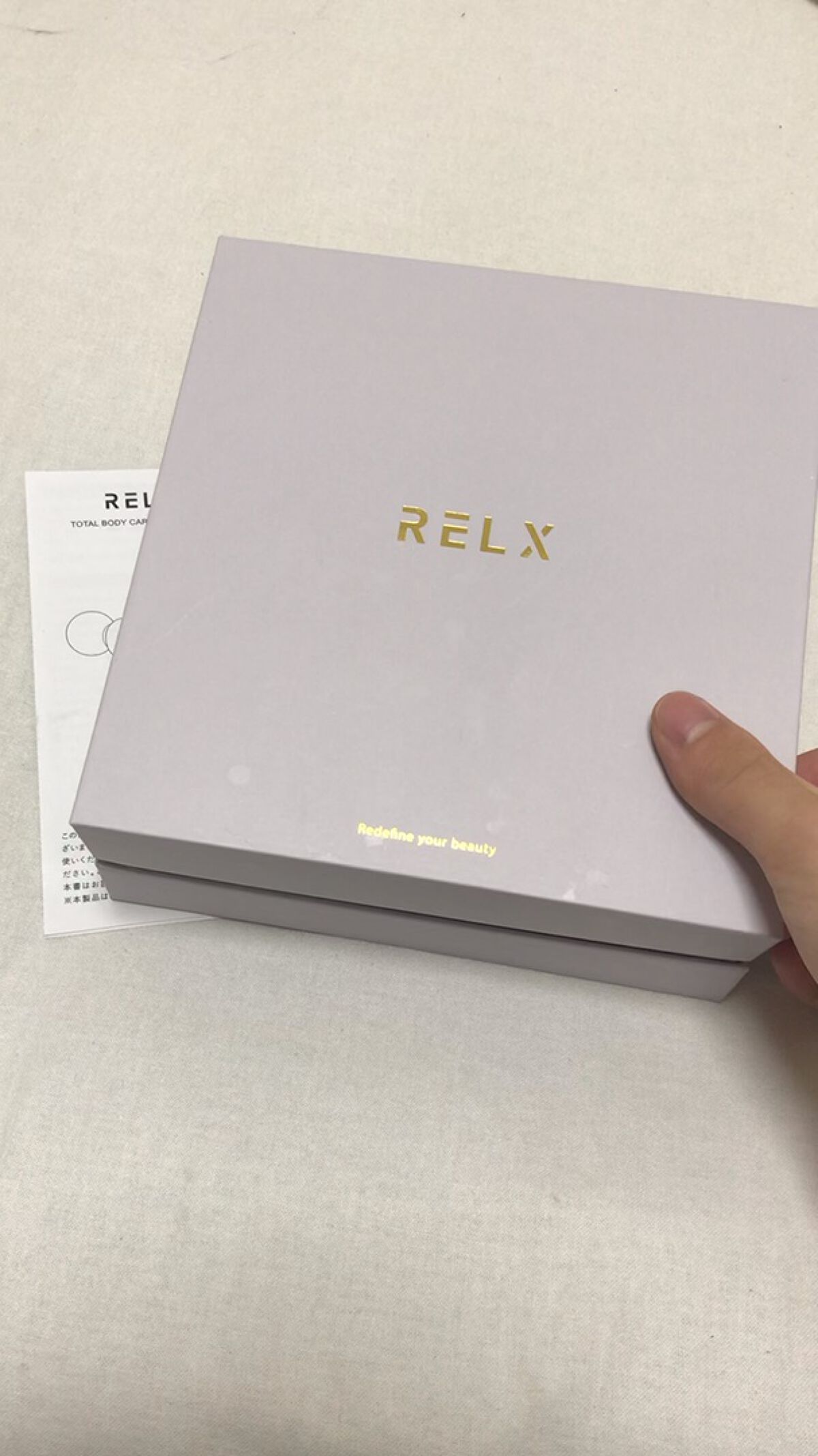 TOTAL BODY CARE MINI/RELX/マッサージガンを使ったクチコミ（1枚目）