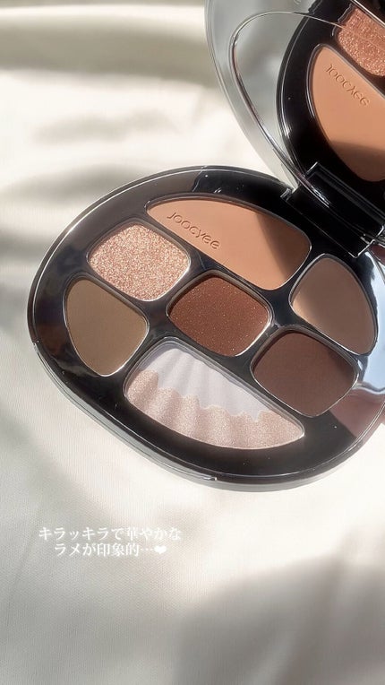 貝殻マルチパレット/Joocyee/アイシャドウパレットの人気ショート動画