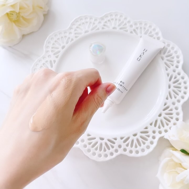 薬用 美白美容液ファンデ（医薬部外品）/HAKU/クリーム・エマルジョンファンデーションを使ったクチコミ（3枚目）