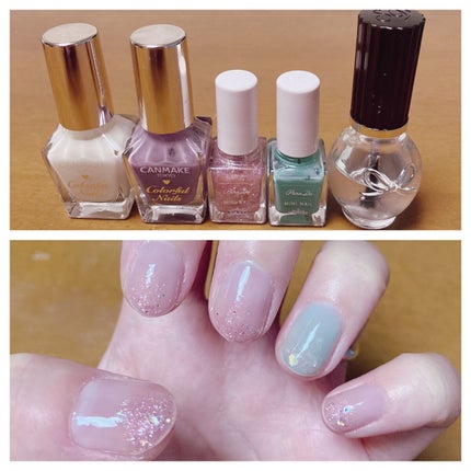 カラフルネイルズ/キャンメイク/マニキュアを使ったクチコミ(1枚目)
