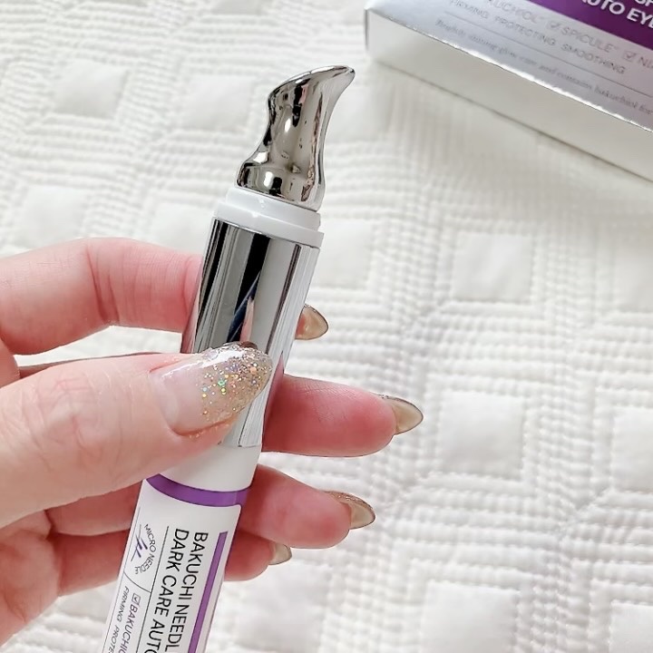 BAKUCHI NEEDLE SHOT DARK CARE AUTO EYE CREAM/LIALUSTER/アイケア・アイクリームを使ったクチコミ（2枚目）