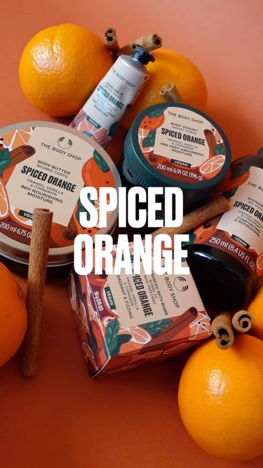 THE BODY SHOP バスボム スパイスドオレンジのクチコミ「昨年も大人気の香りが
今年もホリデー限定で登場🍊
🍊🎄SPICED ORANGE🎄🍊

🍊ボデ.....」（1枚目）