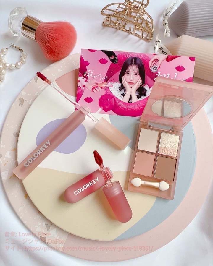 四色アイシャドウパレット/COLORKEY/アイシャドウパレットを使ったクチコミ（2枚目）