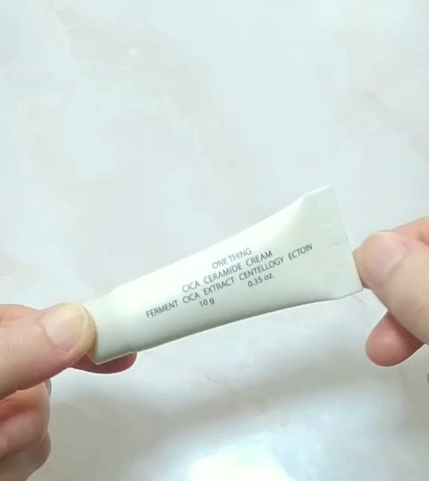 CICAセラミドクリーム/ONE THING/フェイスクリームの動画クチコミ1つ目