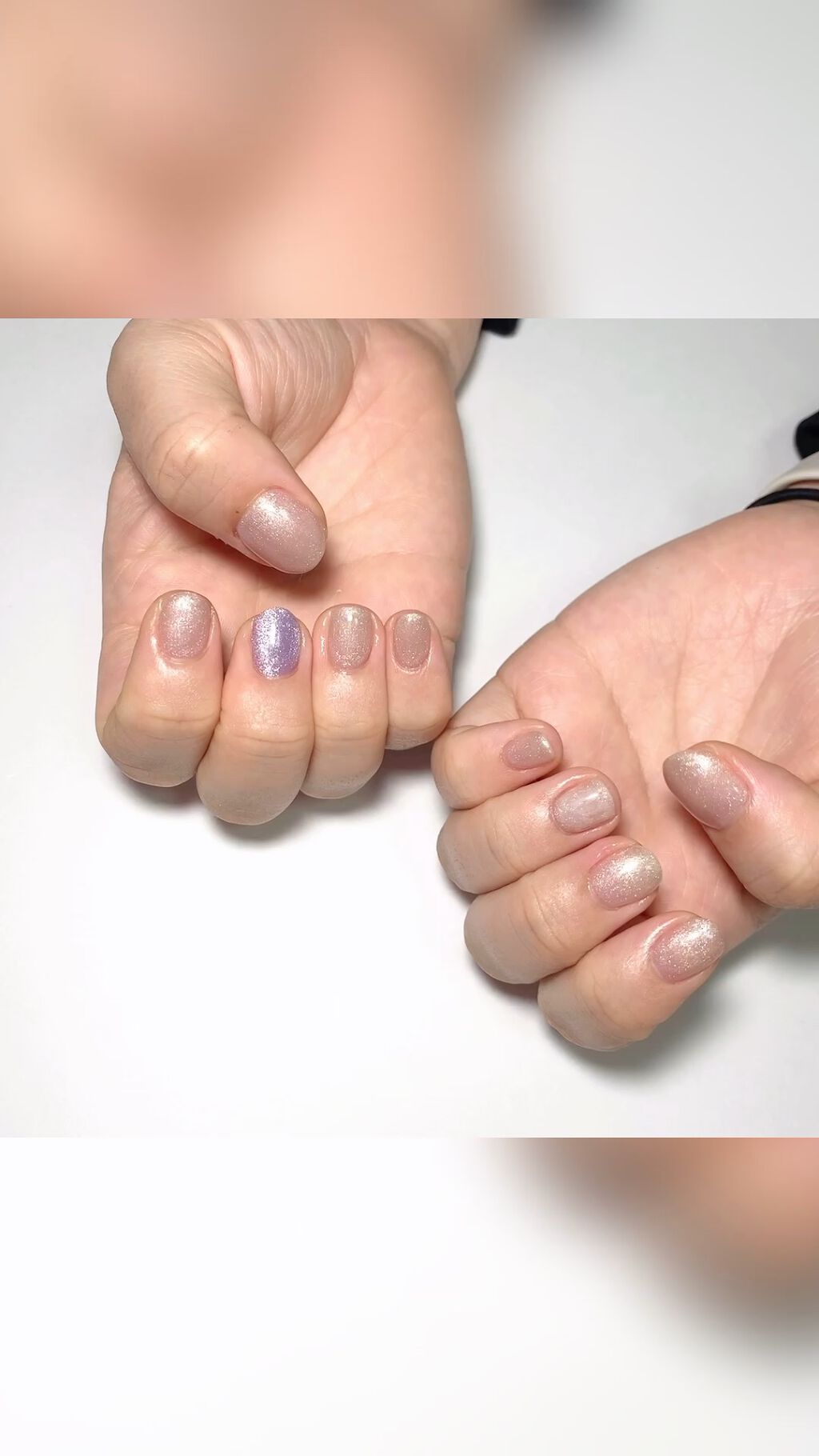 #ジェルネイル,#セルフネイル,#ショートネイル,#シンプルネイル,#オフィスネイルのネイルデザイン