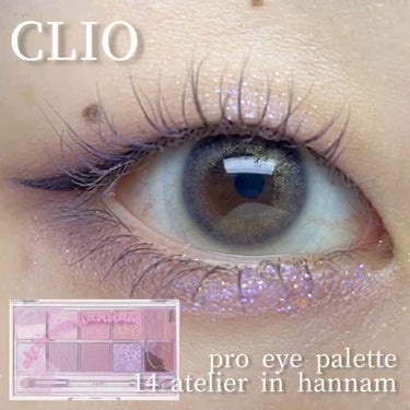 今回ご紹介するのは

CLIO
プロアイパレット
14 ハンナムアトリエ

です〜💜

クリオのこのシリーズでは以前から紫系や青みピンク系のパレットが出てたけど、今回はいつにも増して攻めた本物の紫パレッ